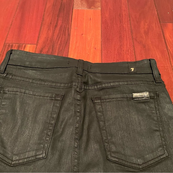 7 for all mankind coated jeans - Picture 3 of 5